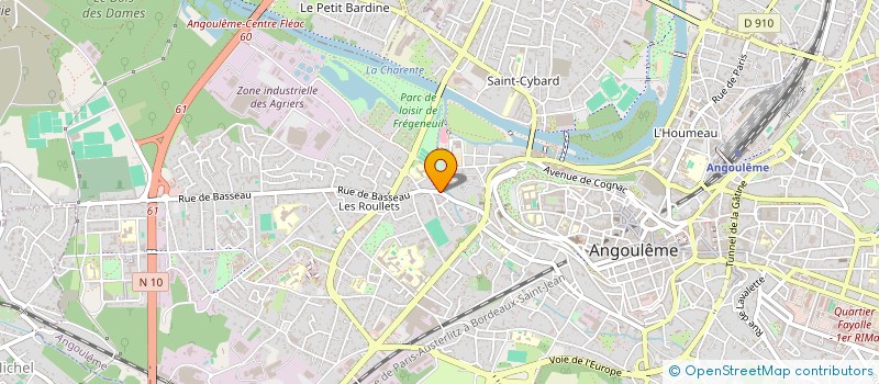 localisation de l'entreprise MONSIEUR WALID GHEDIR à ANGOULEME