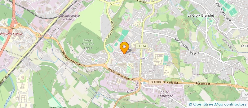 localisation de l'entreprise MONSIEUR WALID GHEDIR à ANGOULEME