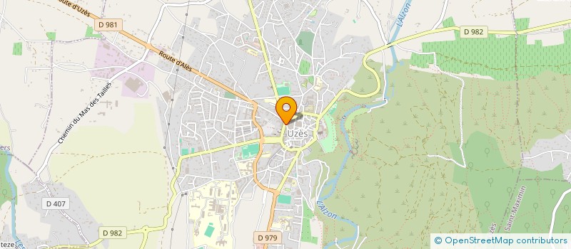 localisation de l'entreprise MONSIEUR WALID GUELLAL  UZES