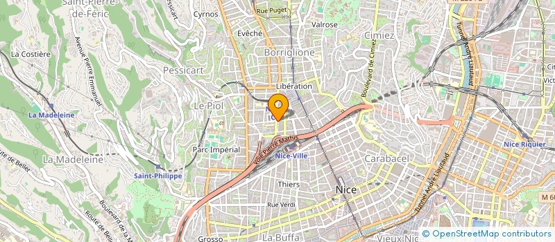 localisation de l'entreprise MONSIEUR WALID HADDAD à NICE