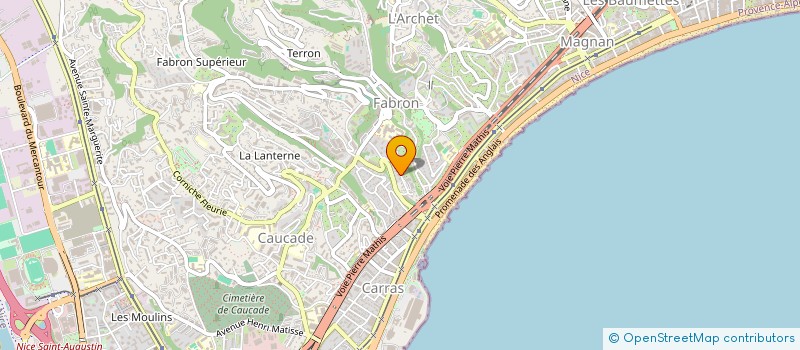 localisation de l'entreprise MONSIEUR WALID HADJI à NICE