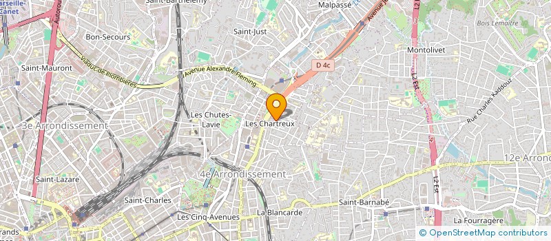 localisation de l'entreprise MONSIEUR WALID HALISSE à MARSEILLE 4EME