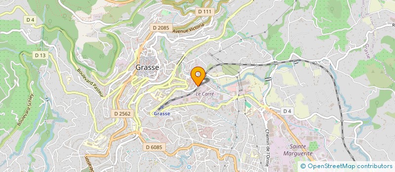 localisation de l'entreprise MONSIEUR WALID HAMILA à GRASSE