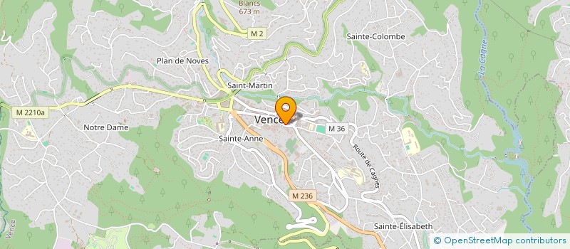 localisation de l'entreprise MONSIEUR WALID HAMILA à VENCE