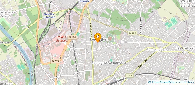 localisation de l'entreprise MONSIEUR WALID HAMMAMI  CONFLANS-SAINTE-HONORINE