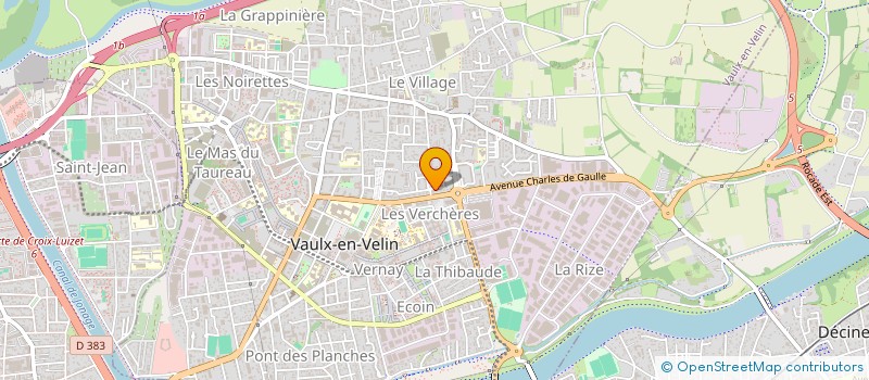 localisation de l'entreprise MONSIEUR WALID HAMMOUDA  VAULX-EN-VELIN