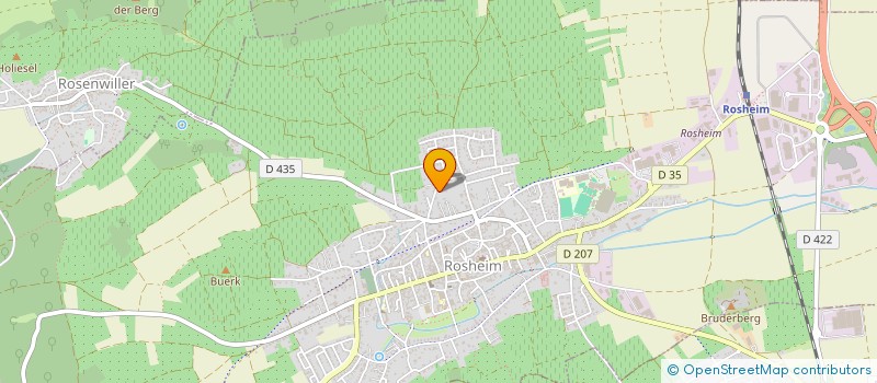 localisation de l'entreprise MONSIEUR WALID HAMOUTEN  ROSHEIM