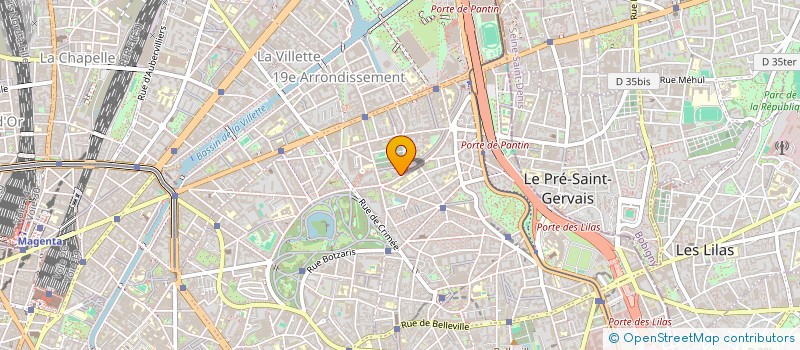 localisation de l'entreprise MONSIEUR WALID HARZALLI  PARIS