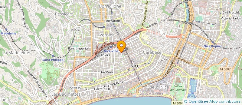 localisation de l'entreprise MONSIEUR WALID HATTAB à NICE