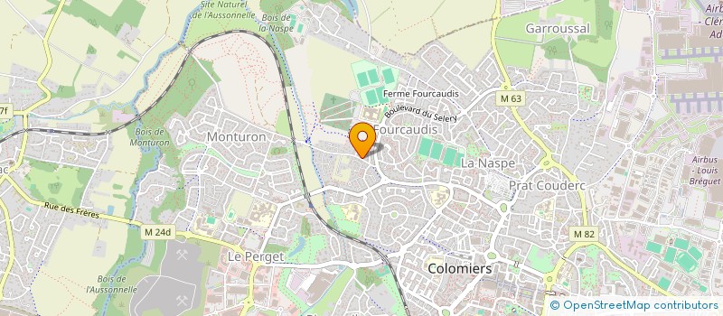 localisation de l'entreprise MONSIEUR WALID IASSINE à COLOMIERS