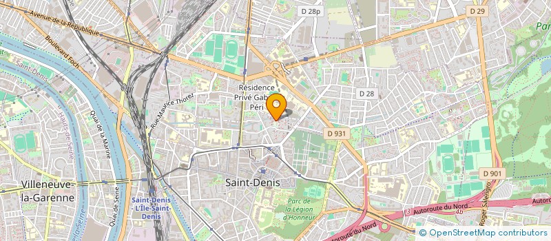 localisation de l'entreprise MONSIEUR WALID IDANI à SAINT-DENIS