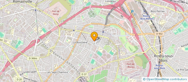 localisation de l'entreprise MONSIEUR WALID INOUBLI à MONTREUIL