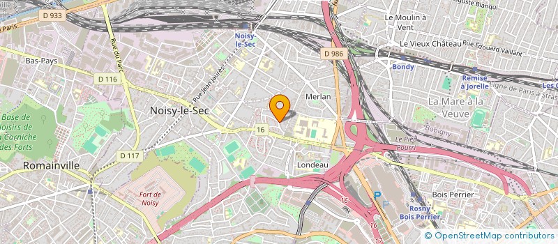 localisation de l'entreprise MONSIEUR WALID JEDDI à NOISY-LE-SEC