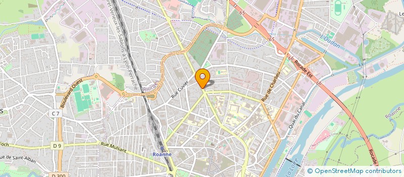 localisation de l'entreprise MONSIEUR WALID JLIEL  ROANNE