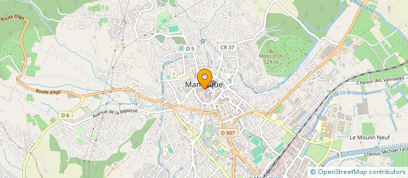 localisation de l'entreprise MONSIEUR WALID JOUINI à MANOSQUE