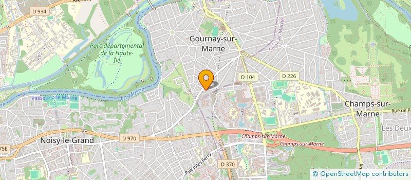 localisation de l'entreprise MONSIEUR WALID KABACHE  GOURNAY-SUR-MARNE