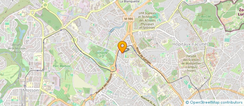 localisation de l'entreprise MONSIEUR WALID KACEM à MONTPELLIER