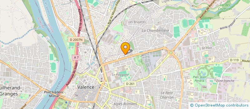 localisation de l'entreprise MONSIEUR WALID KAHLAOUI  VALENCE