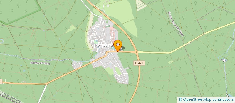 localisation de l'entreprise MONSIEUR WALID KEBBAB  PONTCARRE