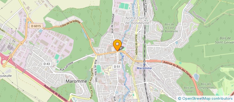 localisation de l'entreprise MONSIEUR WALID KHNITECH  MAROMME