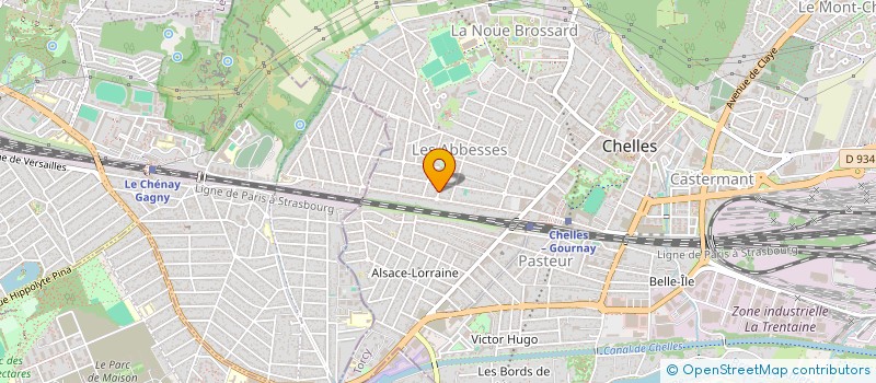localisation de l'entreprise MONSIEUR WALID KOCHT à CHELLES
