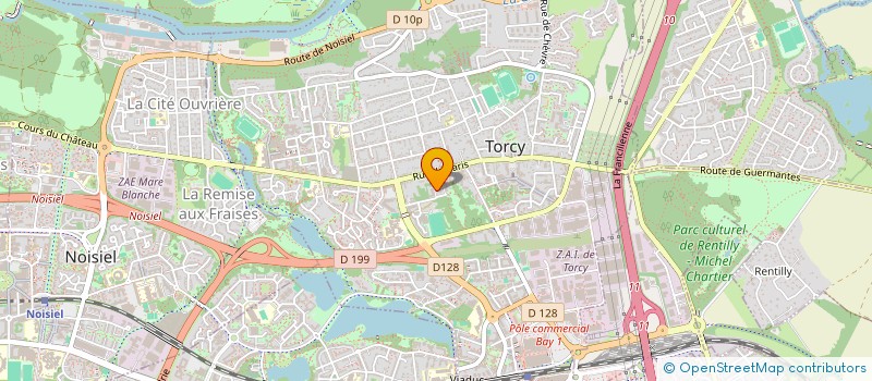 localisation de l'entreprise MONSIEUR WALID LACHIHEB  TORCY