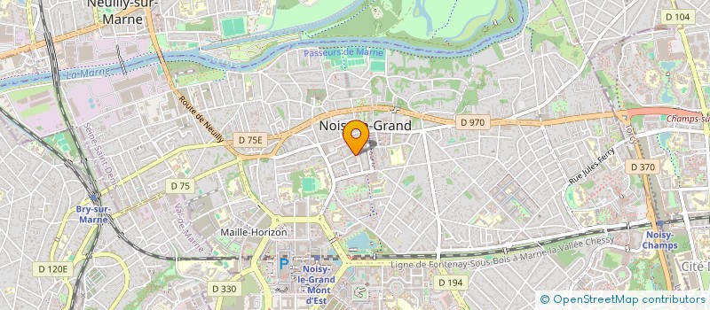 localisation de l'entreprise MONSIEUR WALID LAFI  NOISY-LE-GRAND