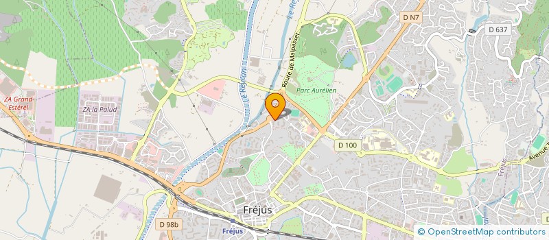 localisation de l'entreprise MONSIEUR WALID LAIDANI à FREJUS