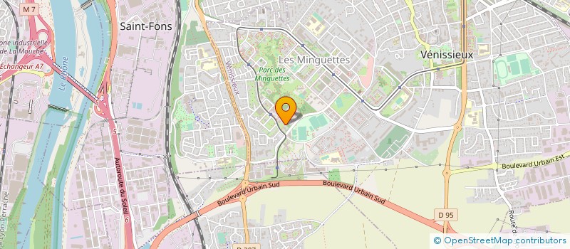 localisation de l'entreprise MONSIEUR WALID MAHBOUB  VENISSIEUX