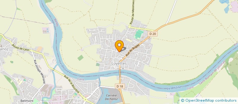 localisation de l'entreprise MONSIEUR WALID MANAI  LOYETTES