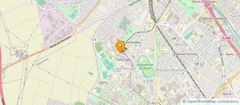 localisation de l'entreprise MONSIEUR WALID MANSERI  REIMS