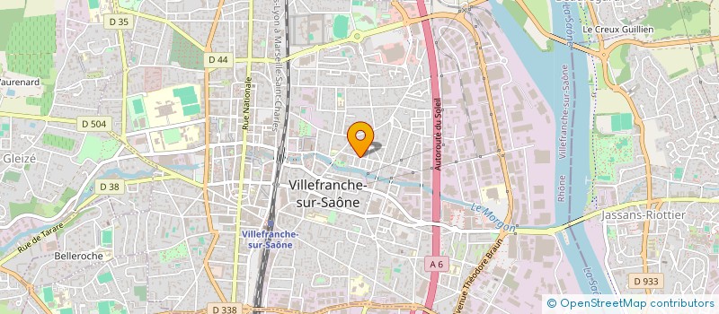 localisation de l'entreprise MONSIEUR WALID MANSOUR BOKHTACHE à VILLEFRANCHE-SUR-SAONE