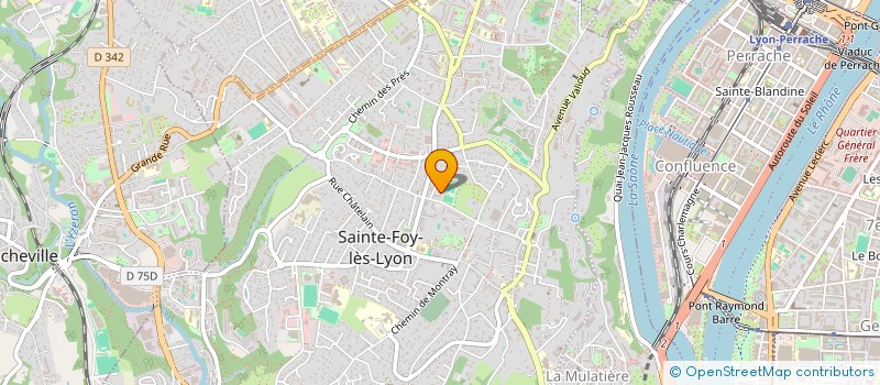 localisation de l'entreprise MONSIEUR WALID MECHTA  SAINTE-FOY-LES-LYON