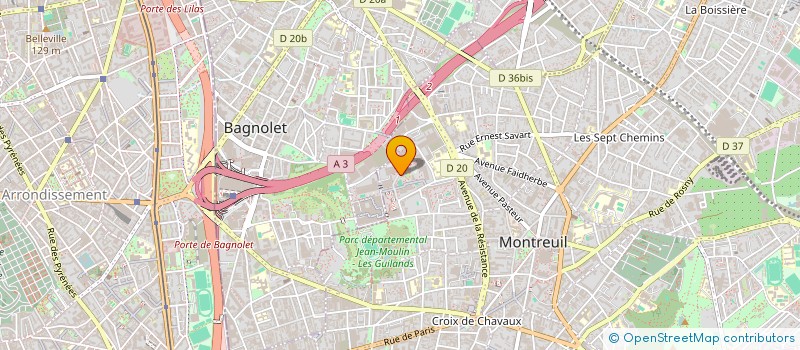 localisation de l'entreprise MONSIEUR WALID MERKAK à MONTREUIL