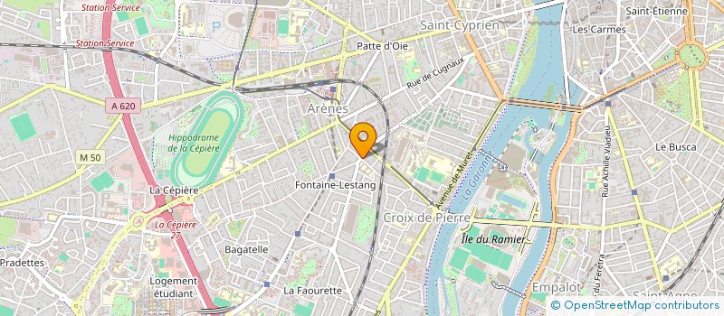 localisation de l'entreprise MONSIEUR WALID MERZOUG  TOULOUSE