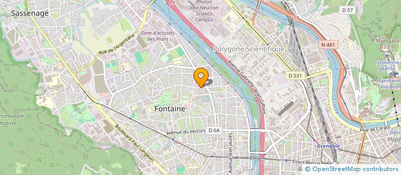 localisation de l'entreprise MONSIEUR WALID MHADHBI  FONTAINE