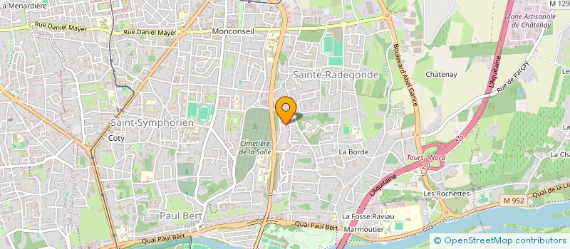 localisation de l'entreprise MONSIEUR WALID MOUCHAOURI  TOURS