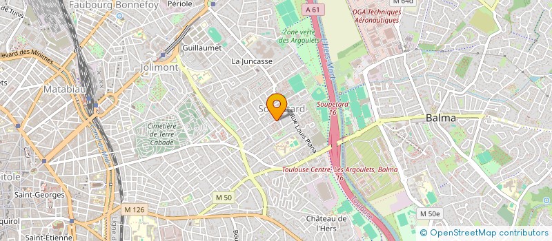 localisation de l'entreprise MONSIEUR WALID MZOUGHI à TOULOUSE