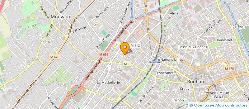 localisation de l'entreprise MONSIEUR WALID NAIMI  TOURCOING