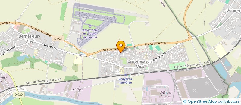 localisation de l'entreprise MONSIEUR WALID NAJIB  BRUYERES-SUR-OISE