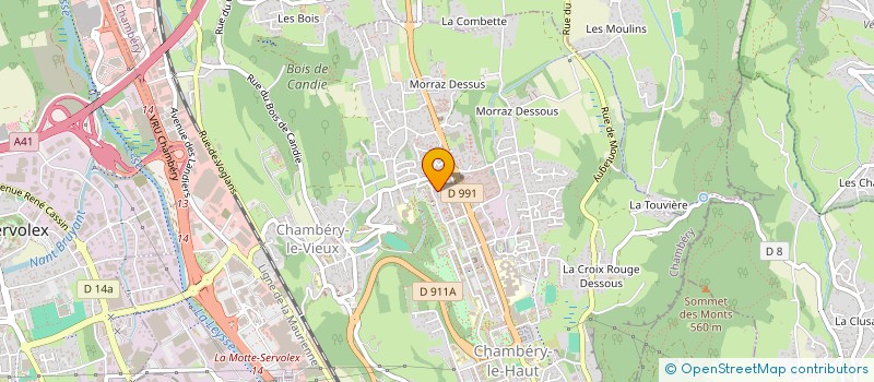 localisation de l'entreprise MONSIEUR WALID OMEIR  CHAMBERY