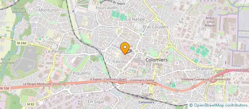 localisation de l'entreprise MONSIEUR WALID OUHDADOU à COLOMIERS