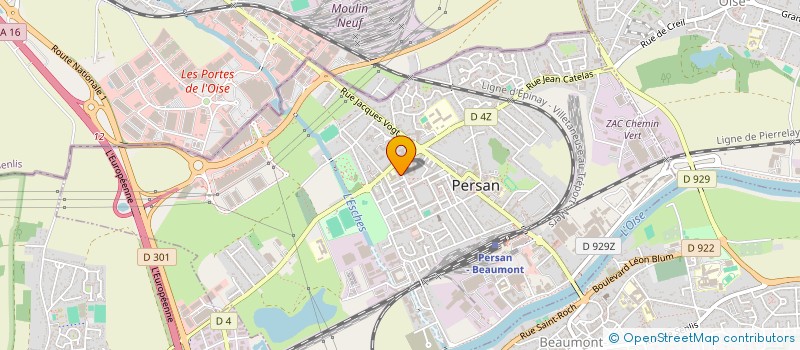 localisation de l'entreprise MONSIEUR WALID OUNOUGH  PERSAN