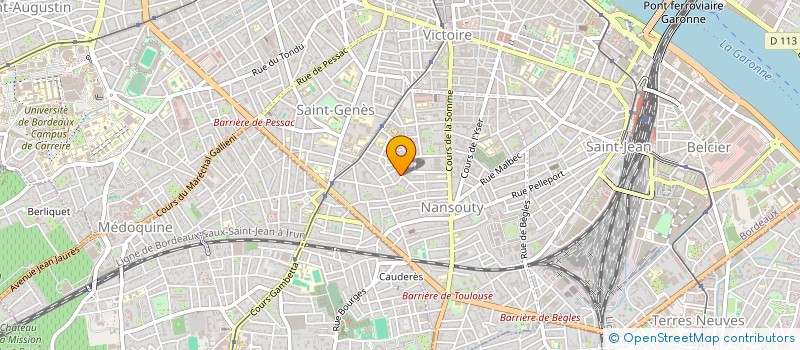 localisation de l'entreprise MONSIEUR WALID QAIRMI  BORDEAUX