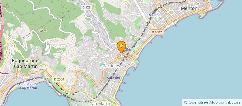 localisation de l'entreprise MONSIEUR WALID RABBOUCHE  ROQUEBRUNE-CAP-MARTIN