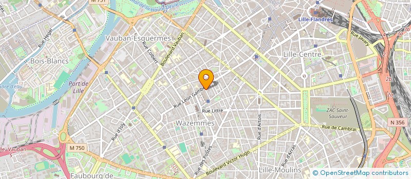 localisation de l'entreprise MONSIEUR WALID RABIA à LILLE