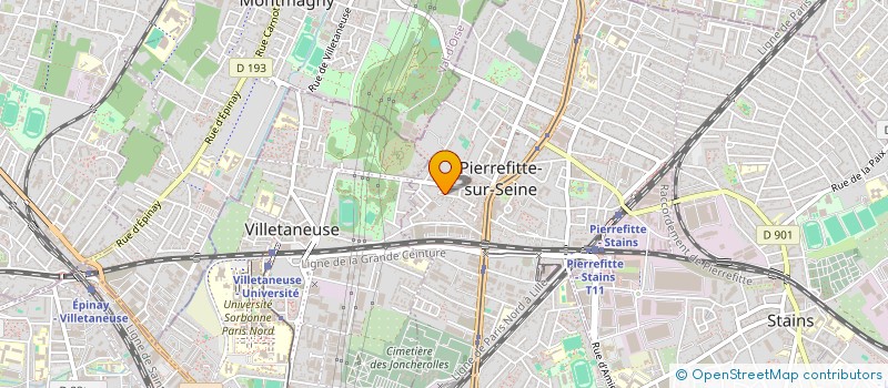 localisation de l'entreprise MONSIEUR WALID RABIAI à PIERREFITTE-SUR-SEINE