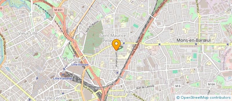 localisation de l'entreprise MONSIEUR WALID RAHAL à LILLE