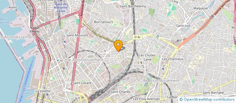localisation de l'entreprise MONSIEUR WALID RAJAB à MARSEILLE