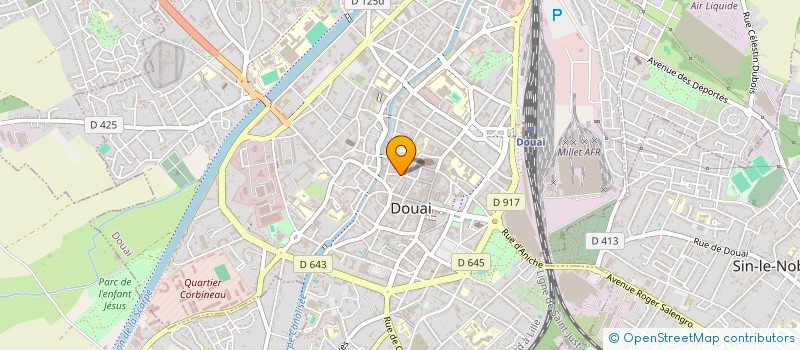 localisation de l'entreprise MONSIEUR WALID REDJIMI  DOUAI